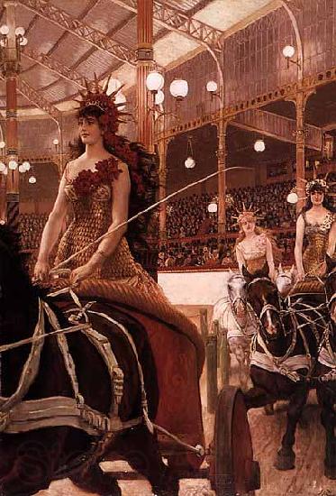 James Tissot The Ladies of the Cars